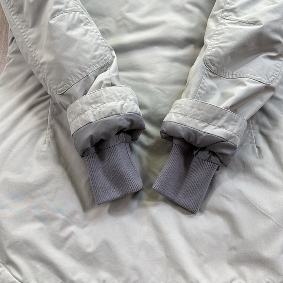 Light Gray Hooded Omni Heat Thermal Columbia Jacket -  Size L - Picture 4 of 9